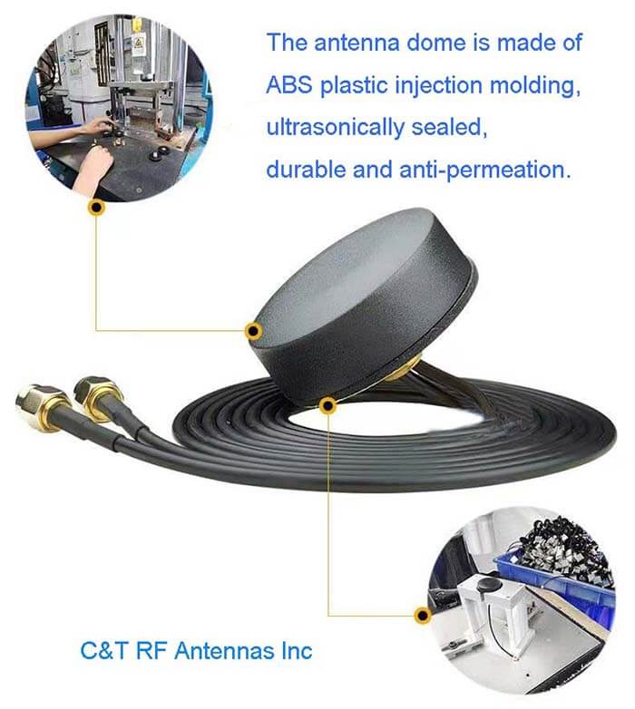 Dome Antenna Through-hole Screw Mount Antenna Manufacturer – C&T RF Antennas Inc