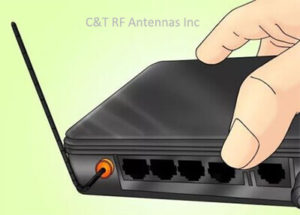How to make a wifi antenna to get free internet-Step 8 Insulate the antenna - C&T RF Antennas Inc