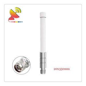 C&T RF Antennas Inc - 20x350mm N Male Connector White Color Omnidirectional 915 MHz Dipole Antenna Manufacturer