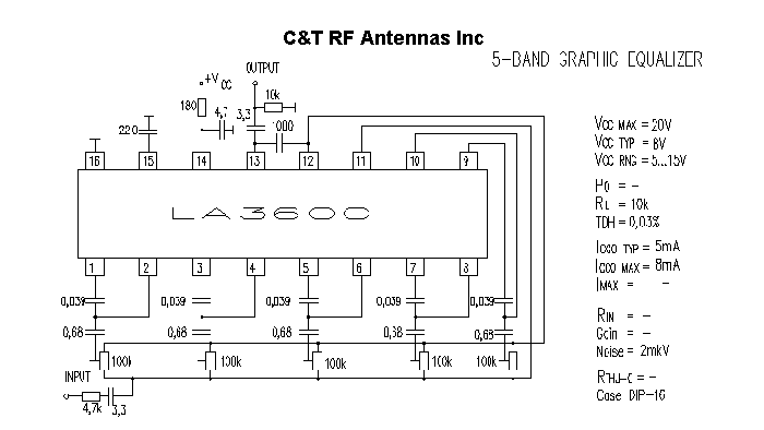 C&T RF Antennas Inc - Power Amplifier design circuit diagram 026