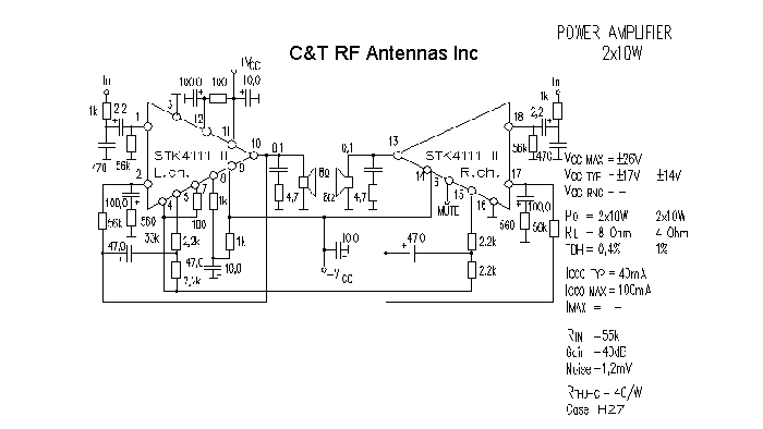 C&T RF Antennas Inc - Power Amplifier design circuit diagram 137