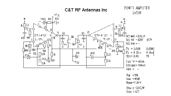 C&T RF Antennas Inc - Power Amplifier design circuit diagram 139