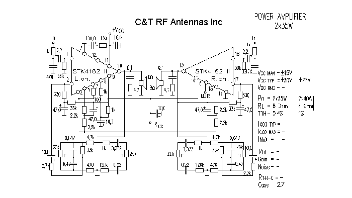 C&T RF Antennas Inc - Power Amplifier design circuit diagram 148