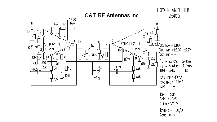 C&T RF Antennas Inc - Power Amplifier design circuit diagram 149