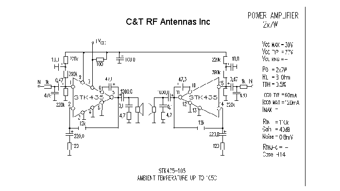 C&T RF Antennas Inc - Power Amplifier design circuit diagram 159