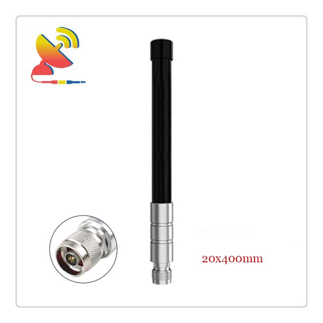C&T RF Antennas Inc - 20x400mm N Male Connector Black Color High-performance 868 915 MHz Lora Omni Antenna Manufacturer