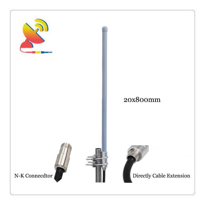 C&T RF Antennas Inc - 20x800mm Omni Antenna 868MHz 8dBi Antenna LoraWan High-gain 8dBi Fiber Glass Antenna Lora Manufacturer