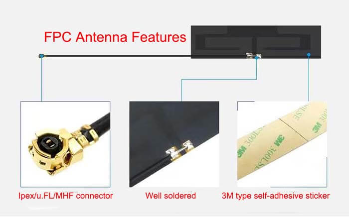 Flexible Antenna Flex PCB Antenna FPC Antenna Features - C&T RF Antennas Inc Antenna Company