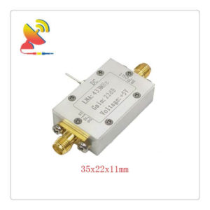 35x22x11mm 380-480MHz UHF LNA Amplifier Low Noise Amplifier - C&T RF Antennas Inc