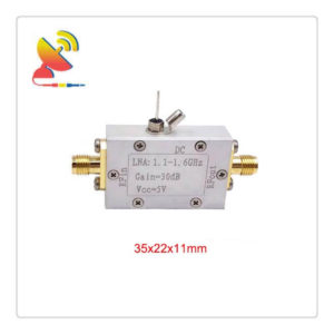35x22x11mm LNA 1.1-1.6 GHz GNSS LNA Low Noise Amplifier Design - C&T RF Antennas Inc