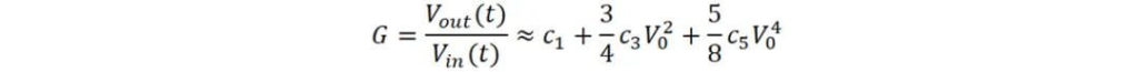 1.6 the voltage gain of the amplifier - C&T RF Antennas Inc