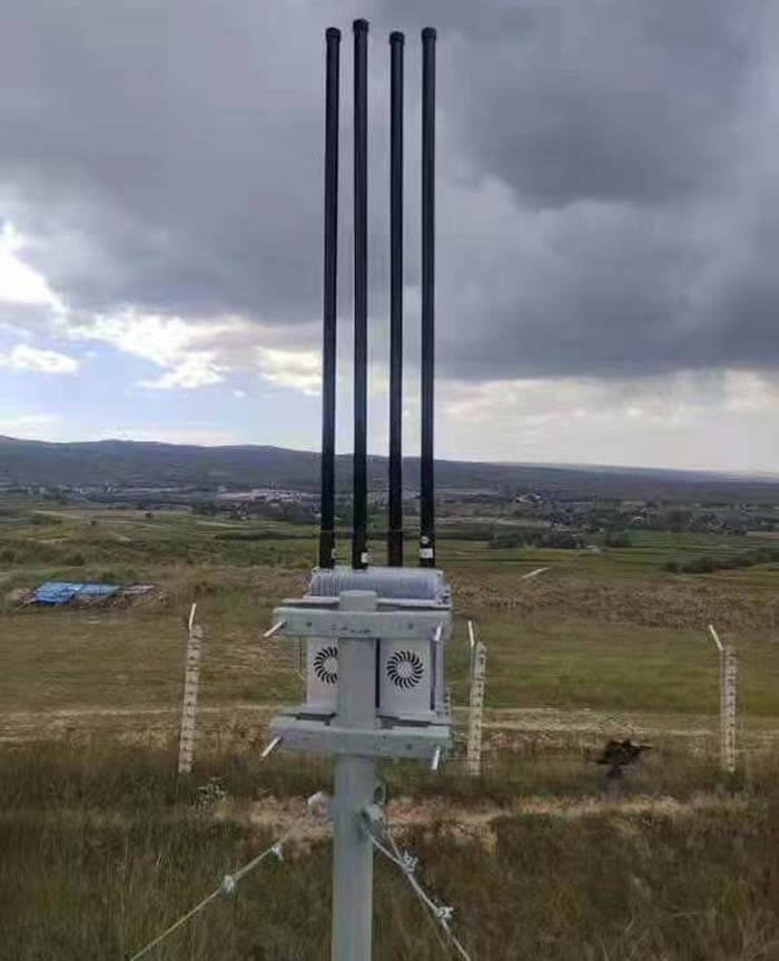 How To Block A Drone Signal Via Omni Fiberglass Antenna For Jamming Station - C&T RF Antennas Inc