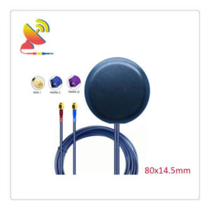 80x14.5mm Active Antenna GPS Wifi Combining Two Antennas Together - C&T RF Antennas Inc