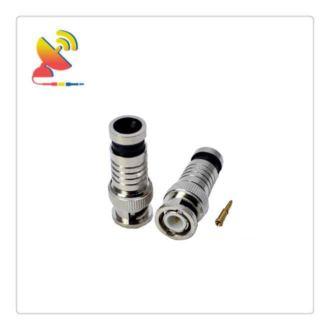 thumbnail image 2 of BNC Male Plug Right Angle Crimp For RG8X RG-8X LMR240 Cable RF Connector 2 of 10