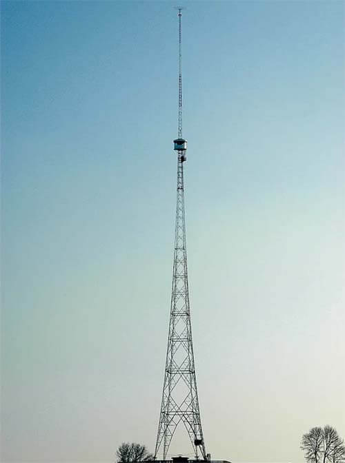 The mast radiator of the different types of antennas - C&T Rf Antennas Inc
