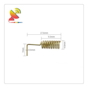 C&T RF Antennas Inc - 17.6x4.6mm High-performance Helical US915 Antenna for Data Transmission