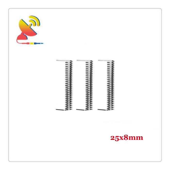 C&T RF Antennas Inc - 25x8mm RF 433 MHz Spring Coil Antenna for LoRa ISM Applications Manufacturer