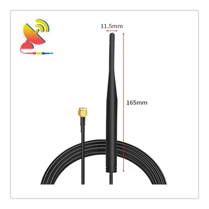 C&T RF Antennas Inc - 13x165mm NB-IoT 4G Cat-M LTE Antenna SMA Omni Antenna Size