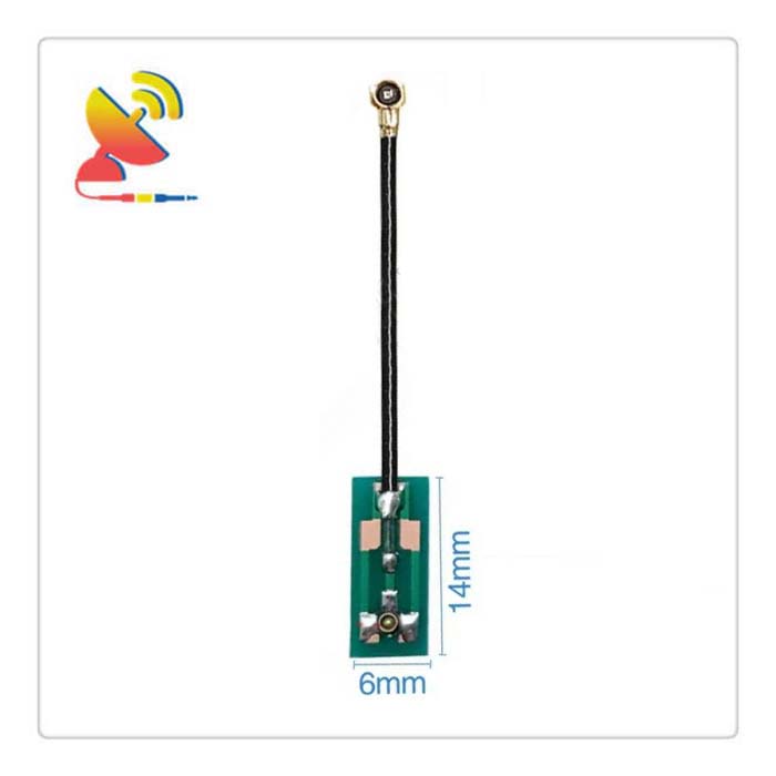 C&T RF Antennas Inc - MHF4 to U.FL PCB Antenna Converter Size