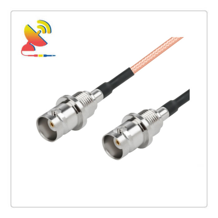 C&T RF Antennas Inc - BNC Female To BNC Female Connector RG316 Coaxial-RF Cable Assembly