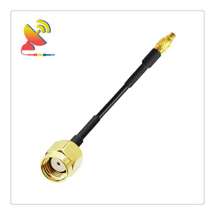 C&T RF Antennas Inc - MMCX Male To RP-SMA Connector RG174 Low-Loss RF Cable Assembly