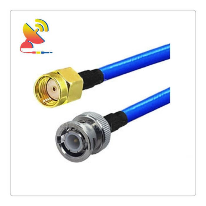 C&T RF Antennas Inc - RP-SMA Male To BNC Male Connector RG402 Semi-rigid Coax Cable Assembly