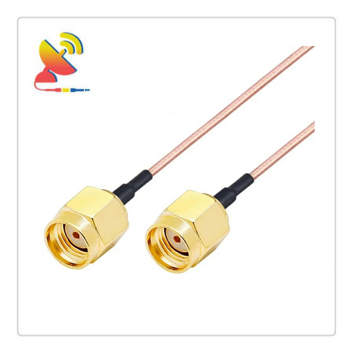 C&T RF Antennas Inc - RP-SMA Male To RP-SMA Male RF Cable Assembly RG316 Antenna Pigtail