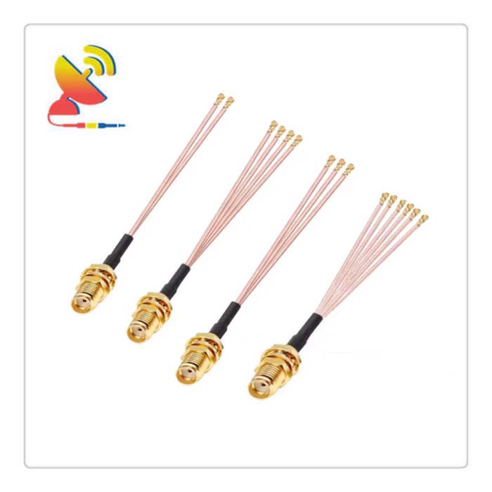 C&T RF Antennas Inc - SMA Female Splitter to U.FL IPX IPEX MHF Female Connector RG178 Cable Antenna Adapters