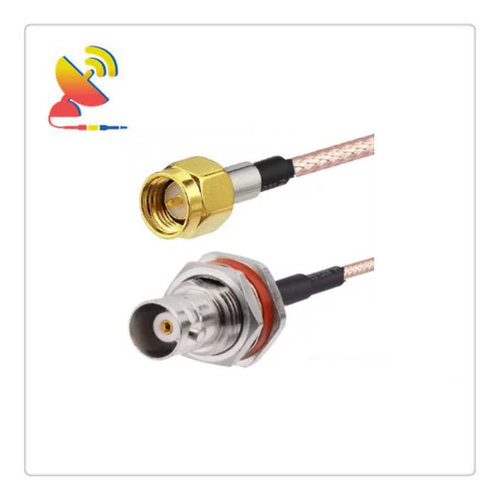 C&T RF Antennas Inc - SMA Male To BNC Female Connector RG316 Flexible Cable Coaxial Assembly