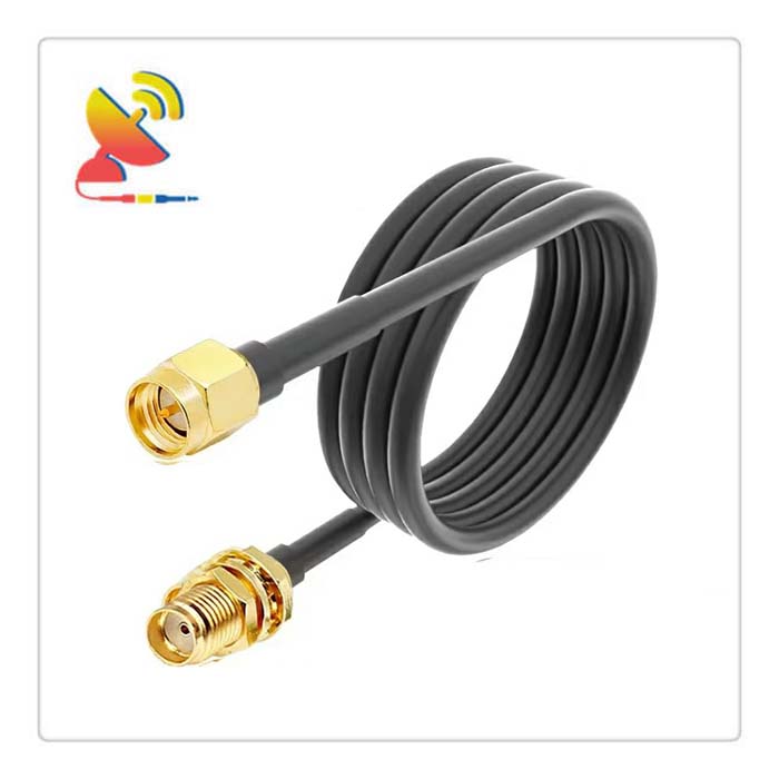 C&T RF Antennas Inc - SMA Male To SMA Female Connector RG58 Low-Loss RF Cable Assembly