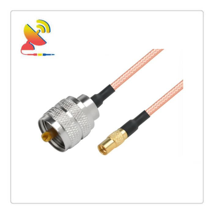 C&T RF Antennas Inc - UHF Male To MMCX Female Connector RG316 Flexible Cable Assembly RF Coaxial