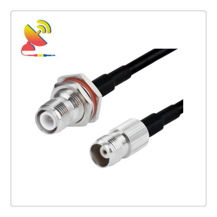 C&T RF Antennas Inc - RP-TNC Female Bulkhead To TNC Female Connector RG223 RF Coaxial Cable Assembly