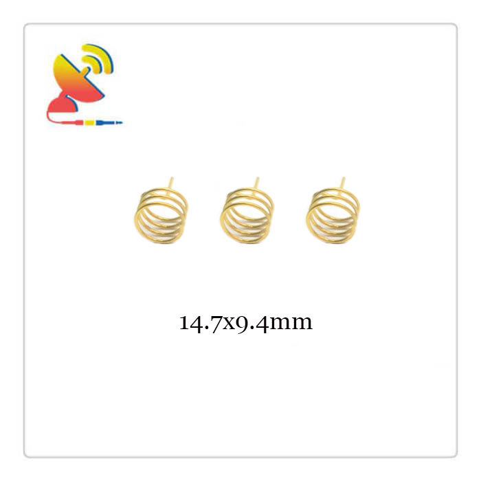 C&T RF Antennas Inc. - 14.7x9.4mm Compact 868MHz Helical Spring LoRa Antennas Manufacturer