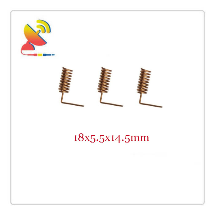 C&T RF Antennas Inc.- 18x5.5x14.5mm High-performance Lora 868MHz Helical Antennas Manufacturer