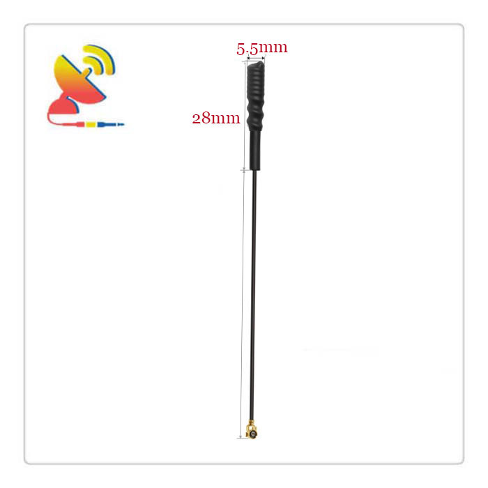 C&T RF Antennas Inc.- 28x130mm NB-IoT LTE-M Spring Antenna with an IPEX Connector Size