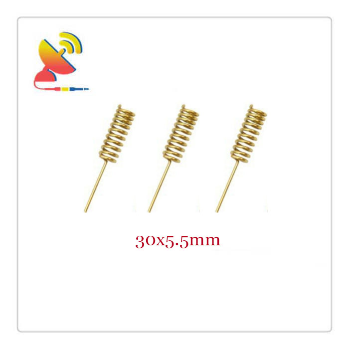 C&T RF Antennas Inc.- 30x5.5mm High-performance 868MHz 915MHz GSM Spring Antennas Manufacturer